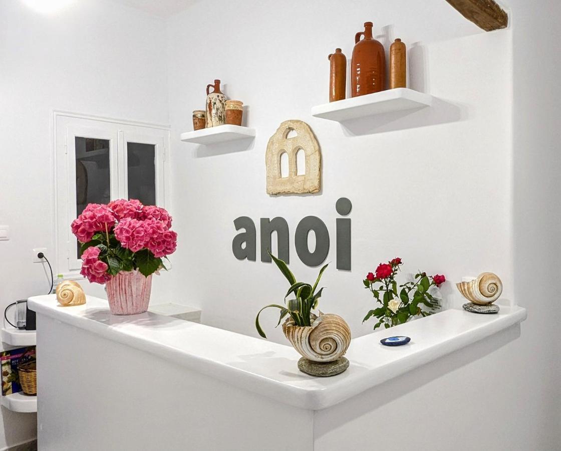 Anoi Rooms Tinos Bagian luar foto